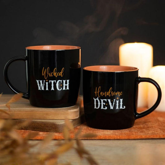 Wicked Witch and Handsome Devil Couples Mug Set - Quantum Creative