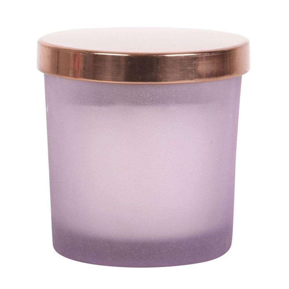 Abundance Lavender Crystal Candle - Quantum Creative