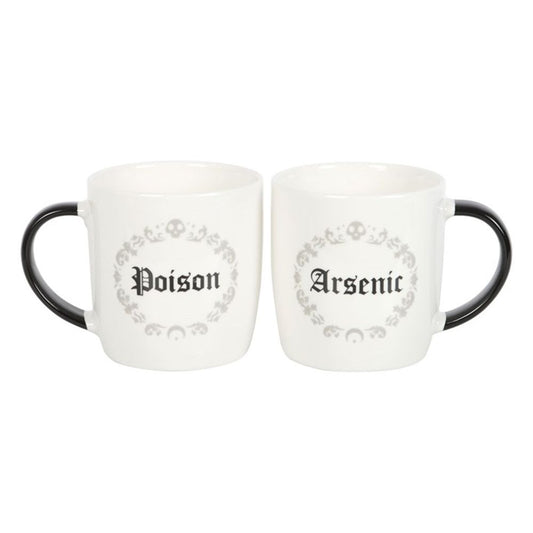 Poison and Arsenic Couples Mug Set