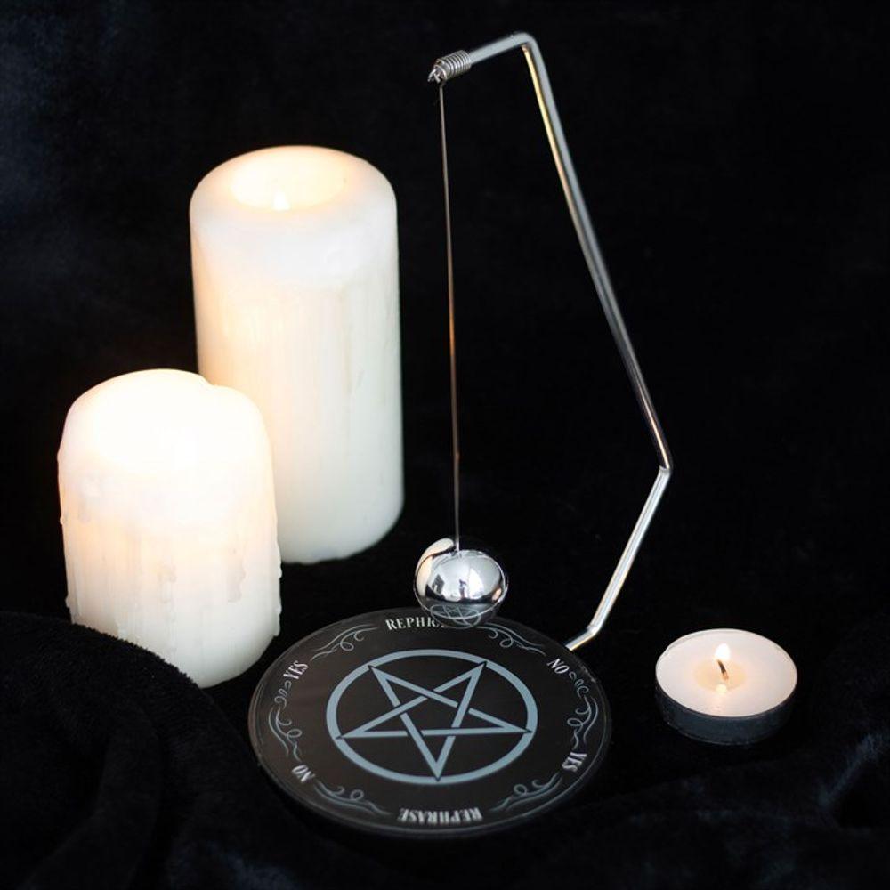 Gothic Pentagram Pendulum Decision Maker - Quantum Creative
