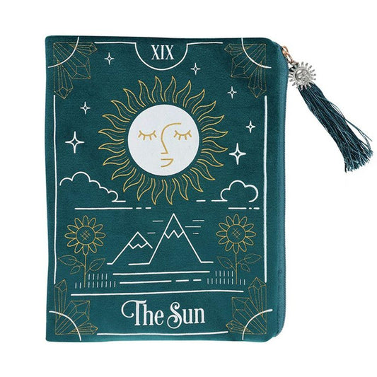 The Sun Tarot Card Zippered Bag - Quantum Creative